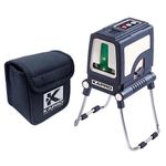 Lézer KAPRO® 872GS Prolaser® Plus, Kereszt, Zöld sugár, állvánnyal
