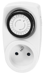 Timer Strend Pro, mechanical switching socket, 230 V, max. 3680 W