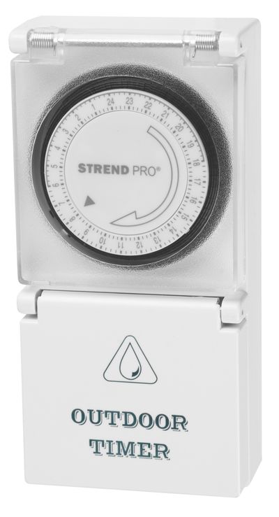 Timer Strend Pro, mechanical switch socket, 230 V, max. 3680 W