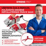 Hegesztőgép Strend Pro PPR 63B, polifúziós, 1500W, 20-63 mm, műanyag csövekhez, 14 részes