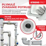 Welder Strend Pro PPR 63B, polyfusion, 1500W, 20-63 mm, for plastic pipes, 14-piece set
