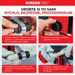 Hegesztőgép Strend Pro PPR 63B, polifúziós, 1500W, 20-63 mm, műanyag csövekhez, 14 részes