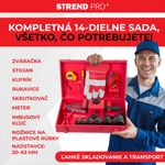 Welder Strend Pro PPR 63B, polyfusion, 1500W, 20-63 mm, for plastic pipes, 14-piece set