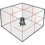 Lézer KAPRO® 875S Prolaser®, Beamfinder™, Piros sugár, kofferben