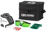 Lézer KAPRO® 962G Prolaser® Többsugaras orbitális lézer 360°, Zöld, IP65
