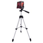 Lézer KAPRO® 872S Prolaser® Plus, Kereszt, Piros sugár, állvánnyal, kofferben