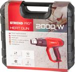 Pisztoly Strend Pro HG202, 2000W, hőlégfúvó, kofferrel