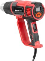 Pisztoly Strend Pro HG203, 2000W, LCD kijelző, hőlégfúvó, kofferrel
