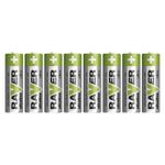 Batéria RAVER Ultra Alkaline, LR6, bal. 8 ks AA tužka