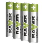 Batéria RAVER Ultra Alkaline, LR03, blister 4 ks AAA mikrotužka