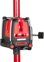 Laser KAPRO® 873S Prolaser® Vector, Cross+side, RedBeam, with 3.2 m tripod