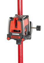 Lézer KAPRO® 873S Prolaser® Vector, Kereszt+oldalsó, Piros sugár, állvánnyal 3,2 m