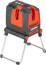 Lézer KAPRO® 873S Prolaser® Vector, Kereszt+oldalsó, Piros sugár, állvánnyal 3,2 m