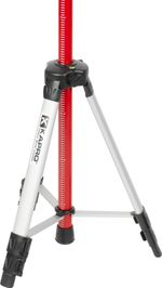 Lézer KAPRO® 873S Prolaser® Vector, Kereszt+oldalsó, Piros sugár, állvánnyal 3,2 m