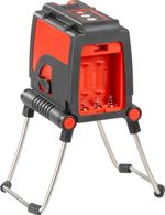 Lézer KAPRO® 873S Prolaser® Vector, Kereszt+oldalsó, Piros sugár, állvánnyal 3,2 m