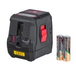 Lézer Strend Pro AK011R, keresztlézer, piros, 15 m