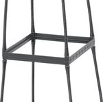 Virágcserép Strend Pro Herrison FP8018, támasztótoronnyal, 250x250x1050 mm