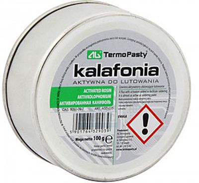 Solder flux Kalafonia Rosin, 100 g