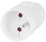 Socket Strend Pro, for extension cable, 250 V, IP20, 16A, white