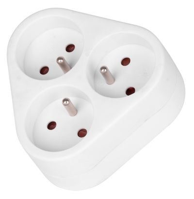 Adaptor plug EMOS P0026, 3× 2P + PE