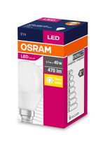 Žiarovka OSRAM® LED FR 040 (ean7898) non-dim, 4,9W/827 E14 2700K Value CLASSIC P