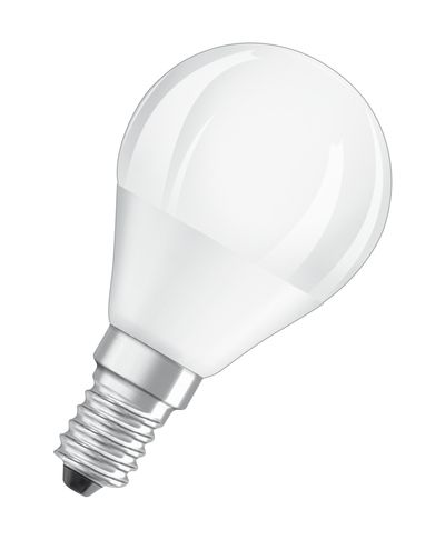 Égő OSRAM® LED FR 040 (ean7911) non-dim, 5,7W/840 E14 4000K Value CLASSIC P