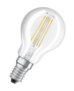 Izzó OSRAM® LED FIL 040 (ean8720), nem szabályozható fényerejű, 4W/827 E14 2700K Value CLASSIC P