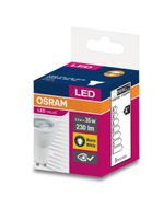 Izzó OSRAM® LED GU10 35 (ean8555), 36°, 2,8W/2700K Value PAR16