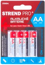 Battery Strend Pro, LR6, 4 pcs, AA, blister