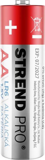 Battery Strend Pro, LR6, 4 pcs, AA, blister