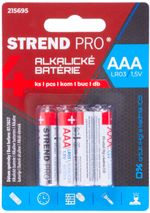 Akkumulátor Strend Pro, LR03, 4 db, AAA ceruzaelem, bliszter