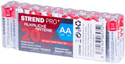 Battery Strend Pro, LR6, 20 pcs, AA