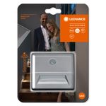 Svietidlo OSRAM NIGHTLUX® Stair Silver, so senzorom pohybu, 3xAAA, 84x28x73 mm