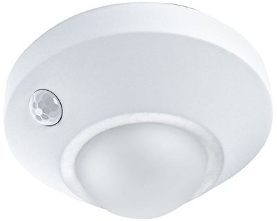 Lámpa LEDVANCE NIGHTLUX® Ceiling White, mozgásérzékelővel, 3xAA, 86x47 mm
