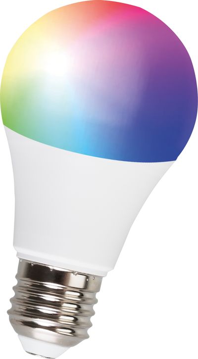 Izzó Strend Pro Smart, wifi, változtatja a színeket RGB, 9 W, E27
