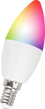 Žiarovka Strend Pro Smart, wifi, mení farby RGB, 4,5 W, E14