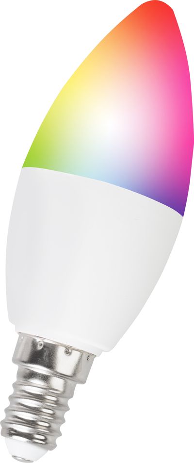 Izzó Strend Pro Smart, wifi, változtatja a színeket RGB, 5 W, E14