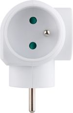 Socket Strend Pro, splitter, white, 3x 16 A