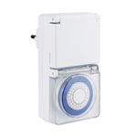 Timer Strend Pro, mechanical switching socket, 220-240 V, max. 3500 W