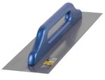 Trowel Strend Pro 0812.029CS BlueLine, wooden handle, 480x130 mm, straight, WoodHand, steel