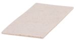 Felt white 270x130x05mm