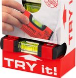 Vízmérték KAPRO® 246, MINI Handy level, 100 mm, Sellbox 10 db