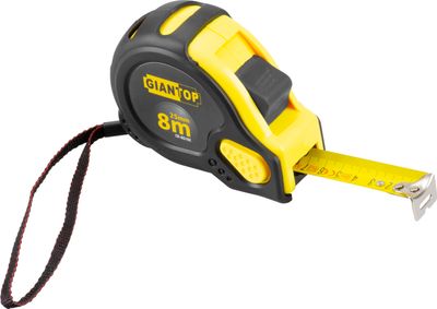 Mérőszalag GIANT CR-G16 CE 8,0 m, gumírozott