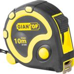 Tape measure GIANT CR-G16 CE, 10 m, retractable, rubberized
