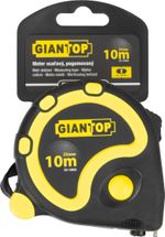 Mérőszalag GIANT CR-G16 CE, 10 m, behúzható, gumírozott