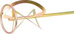 Keverőszár Strend Pro PXE-01, 140x600 mm, habarcshoz, M14