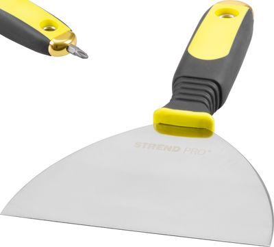 Strend Pro S6170 gipszkarton simító, 150 mm, Inox