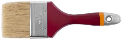Ecset Strend Pro JA095, 3", lapos, festő, PVC sörtékkel, fa nyél