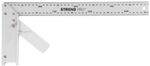 Square FSC-08, 400 mm, aluminum, with protractor