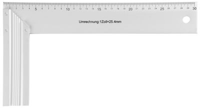Derékszög Strend Pro WPS-502, 300 mm, Alu
